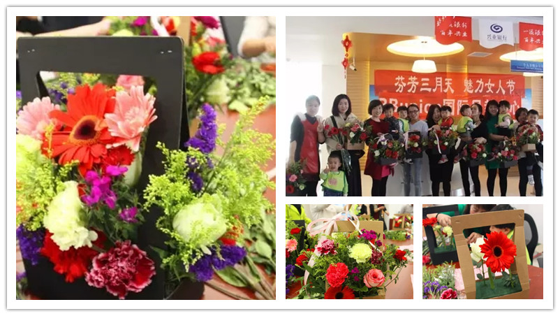 BBunion国际早教鄂尔多斯中心：插花艺术，为妈妈献朵花